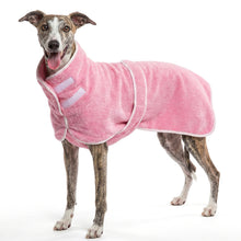 Load image into Gallery viewer, MASBRILL Dog Drying Towel for Small to Large Dogs, Absorbent Pet Bathrobe Coat with Adjustable Strap, Quick Dry Dog Towel for After Bath & Swim & Cold Weather