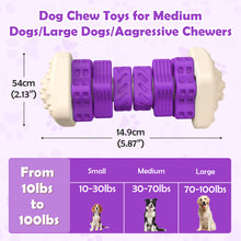 Load image into Gallery viewer, MASBRILL Dog Toys for Aggressive Chewers Large Breed , Interactive Chew Toy for Dogs – Brightly Colored Dog Enrichment Toy for Aggressive Chewers