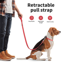 Load image into Gallery viewer, MASBRILL Reflective Dog Leash Adjustable Length (4-6 Feet) with Soft Padded Handle Nylon Dogs Leashes for Walking, Training Lead for Medium & Large Dogs, 1 Inch Wide,Blue