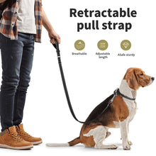 Load image into Gallery viewer, MASBRILL Reflective Dog Leash Adjustable Length (4-6 Feet) with Soft Padded Handle Nylon Dogs Leashes for Walking, Training Lead for Medium & Large Dogs, 1 Inch Wide,Blue