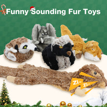 Load image into Gallery viewer, MASBRILL Dog Squeaky Toys, 5 PCS Crinkle Plush Dog Toys ,Stuffless Puppy Toys for Boredom,Teething and Chewing, Best Birthday Gift for Puppy to Large Size Breeds