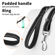 Load image into Gallery viewer, MASBRILL Reflective Dog Leash Adjustable Length (4-6 Feet) with Soft Padded Handle Nylon Dogs Leashes for Walking, Training Lead for Medium & Large Dogs, 1 Inch Wide,Blue