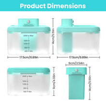 Load image into Gallery viewer, MASBRILL Wireless Cat Water Fountain 60oz/2L Automatic Water Dispenser For Pets Battery Operated Infrared Induction Pet Fountain BPA-Free