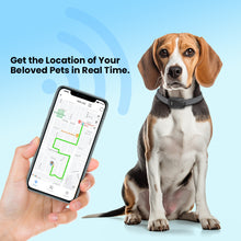 Load image into Gallery viewer, MASBRILL GPS Tracker for Dogs Activity Monitoring Upgrate Wireless Dog Fence Collar Waterproof Smart Tracking Device Mini Size Pet Tracker for 22-110lbs Dogs