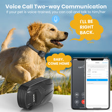 Load image into Gallery viewer, MASBRILL GPS Tracker for Dogs Activity Monitoring Upgrate Wireless Dog Fence Collar Waterproof Smart Tracking Device Mini Size Pet Tracker for 22-110lbs Dogs