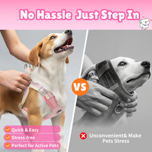 Load image into Gallery viewer, MASBRILL Dog Harness and Leash Set No Pull with Safety Lock, Adjustable Puppy Soft Vest, X-Shaped Pet Harness for Small Dog