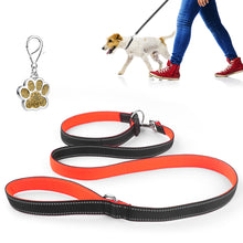 Load image into Gallery viewer, MASBRILL Dog Collar And Leash Set,Reflective Dog Collar With Dog Tag ,Soft Neoprene Padded Breathable ,Odour Resistant And Fast Drying Dog Leash+Dog Collar