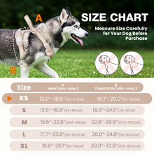 Load image into Gallery viewer, MASBRILL Reflective Dog Harness No Pull Dog Vest Harness with Handle, Breathable Padded Dog Chest Harness Adjustable for Medium Dog-Blue