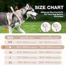 Load image into Gallery viewer, MASBRILL Reflective Dog Harness No Pull Dog Vest Harness with Handle, Breathable Padded Dog Chest Harness Adjustable for Medium Dog-Blue