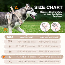 Load image into Gallery viewer, MASBRILL Reflective Dog Harness No Pull Dog Vest Harness with Handle, Breathable Padded Dog Chest Harness Adjustable for Medium Dog-Blue