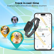 Load image into Gallery viewer, MASBRILL GPS Tracker for Dogs Activity Monitoring Upgrate Wireless Dog Fence Collar Waterproof Smart Tracking Device Mini Size Pet Tracker for 22-110lbs Dogs