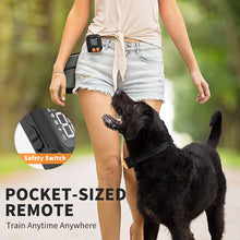 Load image into Gallery viewer, MASBRILL Electric Wireless Dog Fence System, Rechargeable Dog Training Collar with Remote Long for 180 Days Use, 1 Dog Pet Containment System Adjustable for all Dogs