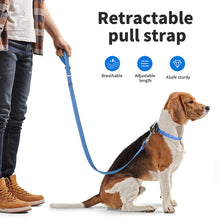 Load image into Gallery viewer, MASBRILL Reflective Dog Leash Adjustable Length (4-6 Feet) with Soft Padded Handle Nylon Dogs Leashes for Walking, Training Lead for Medium & Large Dogs, 1 Inch Wide,Blue