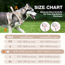 Load image into Gallery viewer, MASBRILL Reflective Dog Harness No Pull Dog Vest Harness with Handle, Breathable Padded Dog Chest Harness Adjustable for Medium Dog-Blue