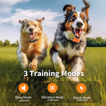 Load image into Gallery viewer, MASBRILL Wireless 2-in-1 Dog Fence and Training System,Adjustable Control Range 30 to 990 Feet, Safe Effective No Randomly Over Correction