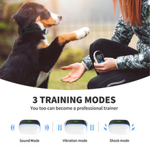 Load image into Gallery viewer, MASBRILL Dog Training Collar with Remote - Dog Shock Collar for Large Small Medium Dogs with 2600FT Remote, Rechargeable Dog Bark Collar with Beep/Vibration/Shock Modes, Security Lock, Rainproof
