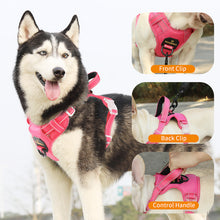 Load image into Gallery viewer, MASBRILL Reflective Dog Harness No Pull Dog Vest Harness With Handle,No Choke Adjustable Soft Padded Pet Vest for Small to Large Dogs