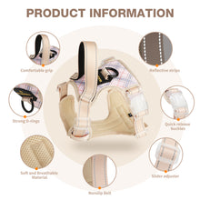 Load image into Gallery viewer, MASBRILL Reflective Dog Harness No Pull Dog Vest Harness with Handle, Breathable Padded Dog Chest Harness Adjustable for Medium Dog-Blue