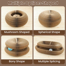 Load image into Gallery viewer, MASBRILL Magic Organ Cat Scratching Board ,Corrugated Scratcher For Kitten Adult Cat ,Cardboard Scratcher Interactive Mental Physical Exercise Cats Toy