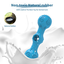 Load image into Gallery viewer, MASBRILL Interactive Dog Bone Toys , Treat Dispensing Toy for Aggressive Chewers,Rubber Funny Puzzle Toys for Small & Medium Dogs