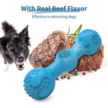 Load image into Gallery viewer, MASBRILL Interactive Dog Bone Toys , Treat Dispensing Toy for Aggressive Chewers,Rubber Funny Puzzle Toys for Small & Medium Dogs