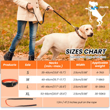 Load image into Gallery viewer, MASBRILL Dog Collar And Leash Set,Reflective Dog Collar With Dog Tag ,Soft Neoprene Padded Breathable ,Odour Resistant And Fast Drying Dog Leash+Dog Collar