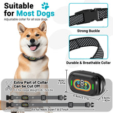 Load image into Gallery viewer, MASBRILL Dog Bark Shock Collar for Large Medium Small Dogs,Smart Bark Collar,Rechargeable Anti Barking Training Collar with 7 Adjustable Sensitivity, with Beep Vibration
