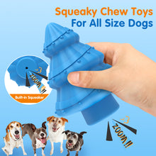 Load image into Gallery viewer, MASBRILL Christmas Tree Dog Chew Toy for Aggressive Chewers, Durable Dog Chew Toys Best Gift for Small to Large Dogs, Tough Holiday Dog Toys
