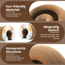 Load image into Gallery viewer, MASBRILL Magic Organ Cat Scratching Board ,Corrugated Scratcher For Kitten Adult Cat ,Cardboard Scratcher Interactive Mental Physical Exercise Cats Toy