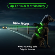 Load image into Gallery viewer, MASBRILL Light Up Dog Harness - No Pull Led Dog Harness Rechargeable Lighted Dog Harness for Night Walking Adjustable Glow Vest for Small Medium Large Dogs