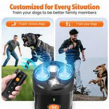 Load image into Gallery viewer, MASBRILL Ultrasonic Anti Barking Device, Handheld Dog Bark Deterrent Device Stops Bad Behavior, Alternative to painful dog shock collar