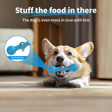 Load image into Gallery viewer, MASBRILL Interactive Dog Bone Toys , Treat Dispensing Toy for Aggressive Chewers,Rubber Funny Puzzle Toys for Small & Medium Dogs
