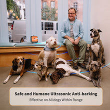 Load image into Gallery viewer, MASBRILL Anti Barking Devices for Dogs Rechargeable Ultrasonic Bark Box Dog Barking Deterrent Devices with 3 Modes , Effective Indoor & Outdoor Auto Pet Training Tools , Safe for Human & Animal