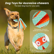 Load image into Gallery viewer, MASBRILL Squeaky Dog Toys, Octopus Toys for Aggressive Chewers - Dog Toys to Keep Them Busy for Small, Medium, and Large Dogs, Crinkle Puppy Toys