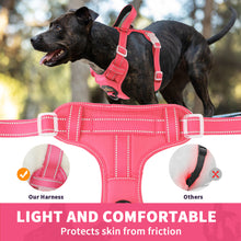 Load image into Gallery viewer, MASBRILL Reflective Dog Harness No Pull Dog Vest Harness With Handle,No Choke Adjustable Soft Padded Pet Vest for Small to Large Dogs