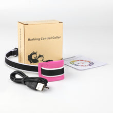 Load image into Gallery viewer, MASBRILL Small Dog Bark Collar, No Bark Collars Anti Barking Collar for Small Dogs Small Most Humane Stop Barking Collar Rechargeable Bark Collar with 7 Sensitivity and Intensity Beep Vibration (Pink)