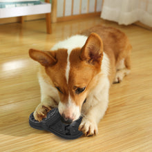 Load image into Gallery viewer, MASBRILL Squeaky Dog Toy Large Dog Chew Toys for Aggressive Chewers Rubber Dog Shoes Shape Toothbrush Toys