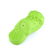 Load image into Gallery viewer, MASBRILL Squeaky Dog Toy Large Dog Chew Toys for Aggressive Chewers Rubber Dog Shoes Shape Toothbrush Toys