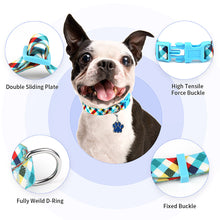 Load image into Gallery viewer, MASBRILL Dog Collar for Medium Dogs, Durable Nylon Dog Collars with Colorful Desige, Eyecatcher Looking and Comfortable Dog Collar