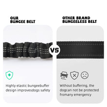 Load image into Gallery viewer, MASBRILL Dog Car Seat Belt, Retractable Dog Car Seatbelts, Adjustable Pet Seat Belt for Vehicle, Nylon Pet Safety Seat Belts Heavy Duty & Elastic & Durable Car Harness for Dogs