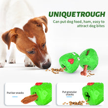 Load image into Gallery viewer, MASBRILL Rubber Dog Chew Toys, Treat Food Dispensing Dog Toys for Teeth Cleaning, Interactive Dog Toys for Small Medium Large Dogs