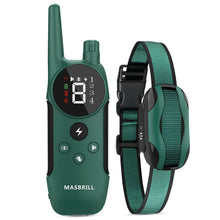 Load image into Gallery viewer, MASBRILL Dog Training Collar with Remote Shock Collar for Medium Large Dogs Rechargeable Waterproof Dog Bark Collar 2000Ft Range