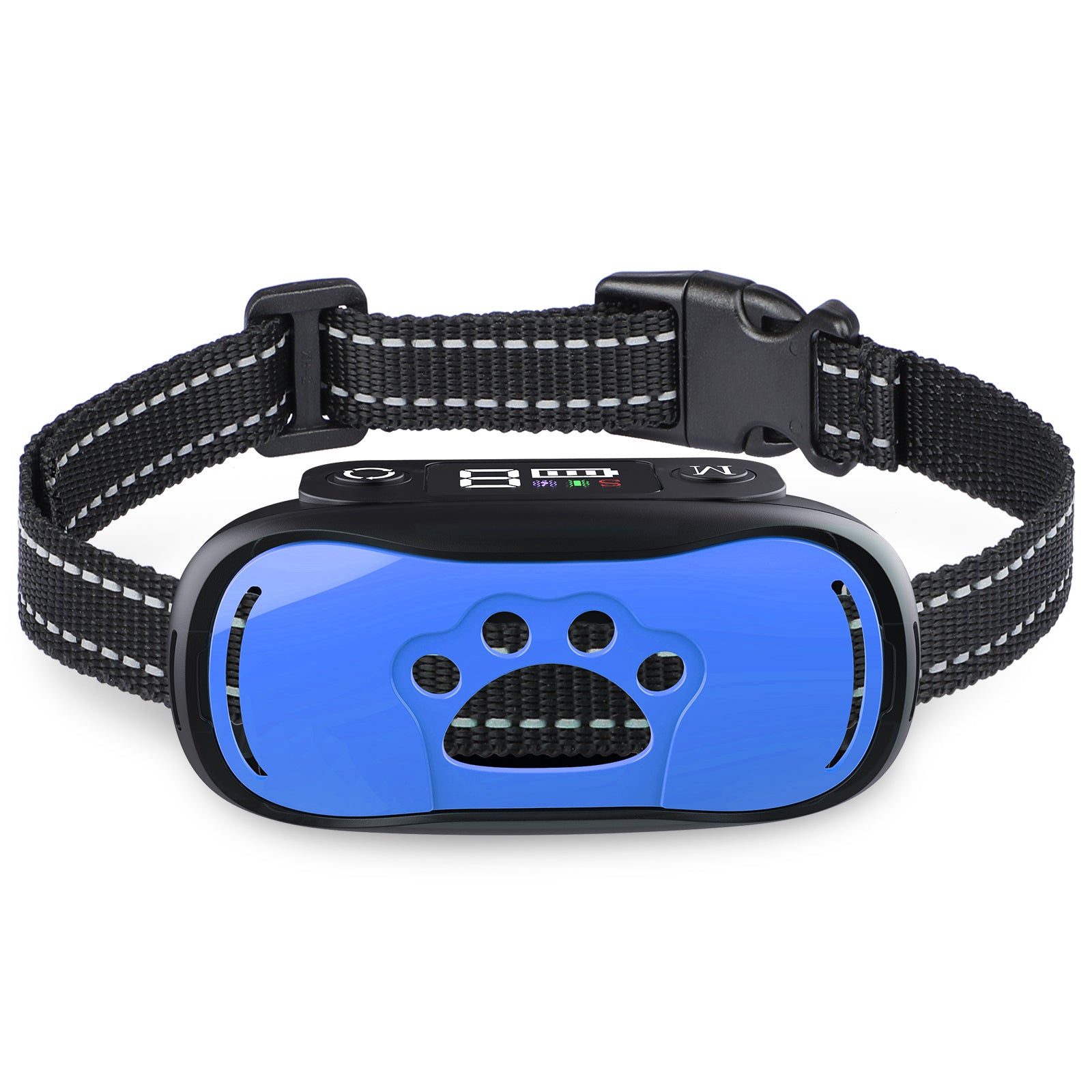Rechargeable Dog Stop Bark Collar With Beeping Vibration Vibration Anti Small Medium Large Dogs Humane Training Device 5 Adjustable Sensitivity Levels