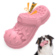 Load image into Gallery viewer, MASBRILL Squeaky Dog Toy Large Dog Chew Toys for Aggressive Chewers Rubber Dog Shoes Shape Toothbrush Toys