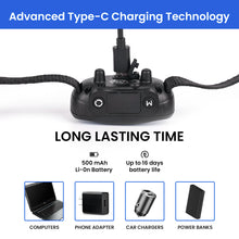 Load image into Gallery viewer, MASBRILL Rechargeable Dog Bark Collars for Med to Large Dogs, Anti Bark Collar with 7 Adjustable Levels, Stop Dog Bark Collar No Shock Waterproof