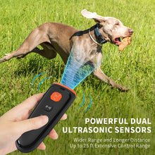 Load image into Gallery viewer, MASBRILL Ultrasonic Anti-Bark Dog Training Equipment and Ultrasonic Dog Repeller, Barking Control Devices Handheld and Portable Dog Bark Deterrent Devices