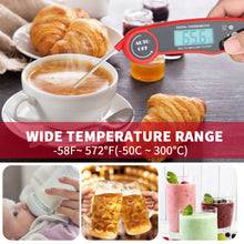 Load image into Gallery viewer, MASBRILL Digital Meat Thermometer for Grill and Cooking Ultra Fast Thermometer with Backlight Food Probe for Kitchen Outdoor Grilling and BBQ