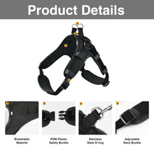 Load image into Gallery viewer, MASBRILL No Pull Dog Harness, Mesh Breathable Padded Dog Vest Harness Step-in No Choke Adjustable Dog Harness for Small Medium Large Dogs - Blue S