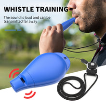 Load image into Gallery viewer, MASBRILL Dog Clickers for Training and Dog Whistle 2 in 1 with Wrist Strap-Puppy Training Clickers Pet Training Clicker for Cats Birds Horses-2Pcs