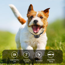 Load image into Gallery viewer, MASBRILL Small Dog Bark Collar, No Bark Collars Anti Barking Collar for Small Dogs Small Most Humane Stop Barking Collar Rechargeable Bark Collar with 7 Sensitivity and Intensity Beep Vibration Black